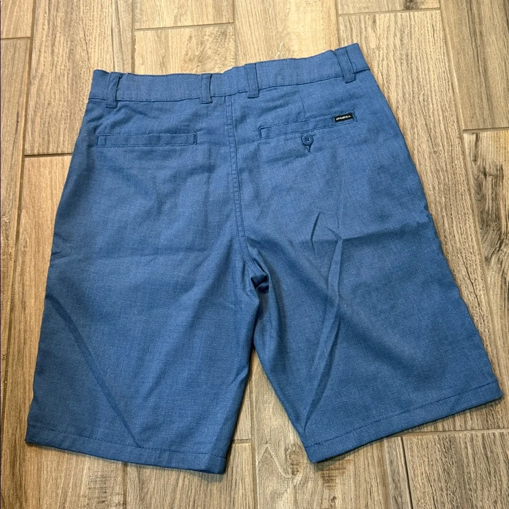 O'Neill Microfiber Blend Short Size 30‎ Blue Stripe Standard Fit Stretch NWT